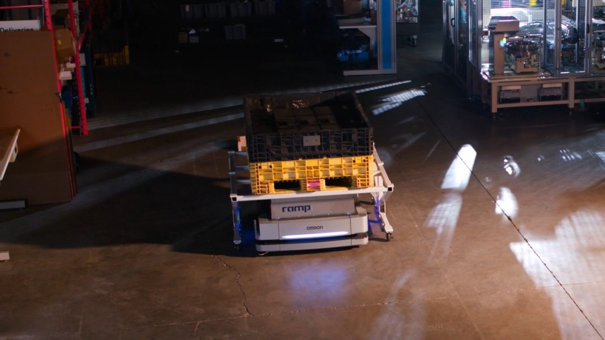 How you can use Omron mobile robots to do the heavy lifting